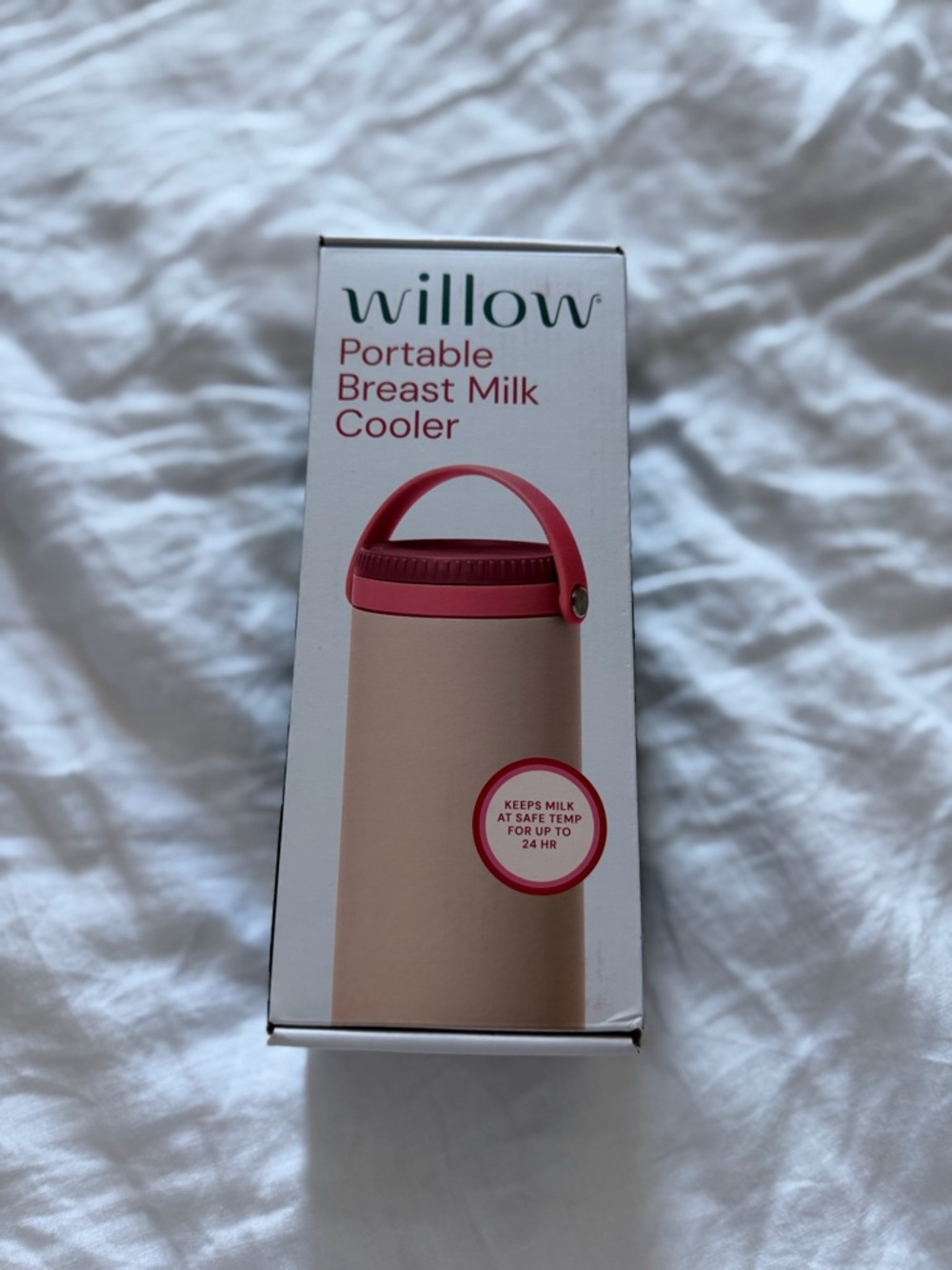 Willow Portable Breast Milk Cooler - Pink & Rose